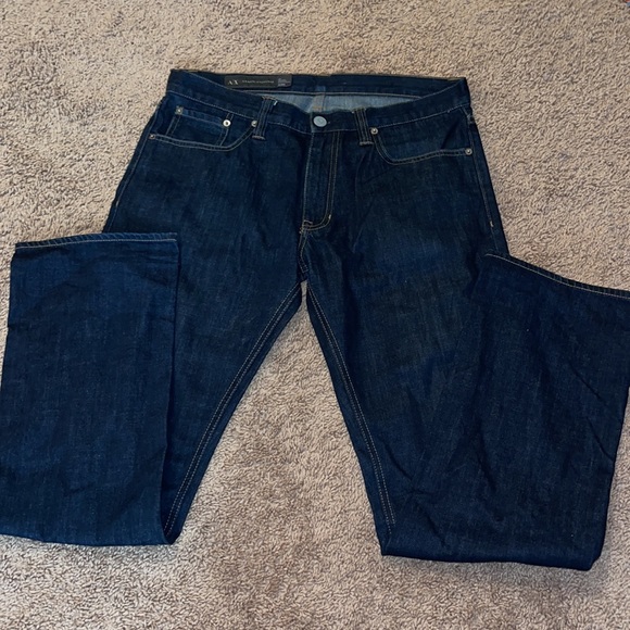 Armani Exchange blue Jean pants size 33 - Picture 3 of 5